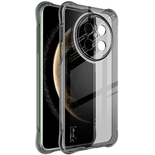 For Huawei Mate 70 imak Shockproof Airbag TPU Phone Case(Transparent Black) by imak