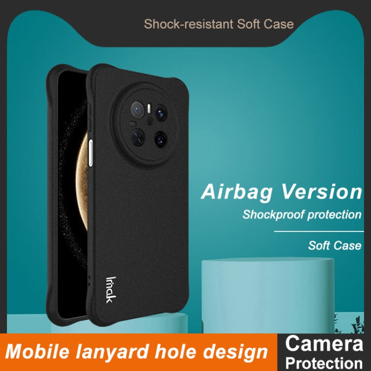 For Huawei Mate 70 imak Shockproof Airbag TPU Phone Case(Matte Black) by imak