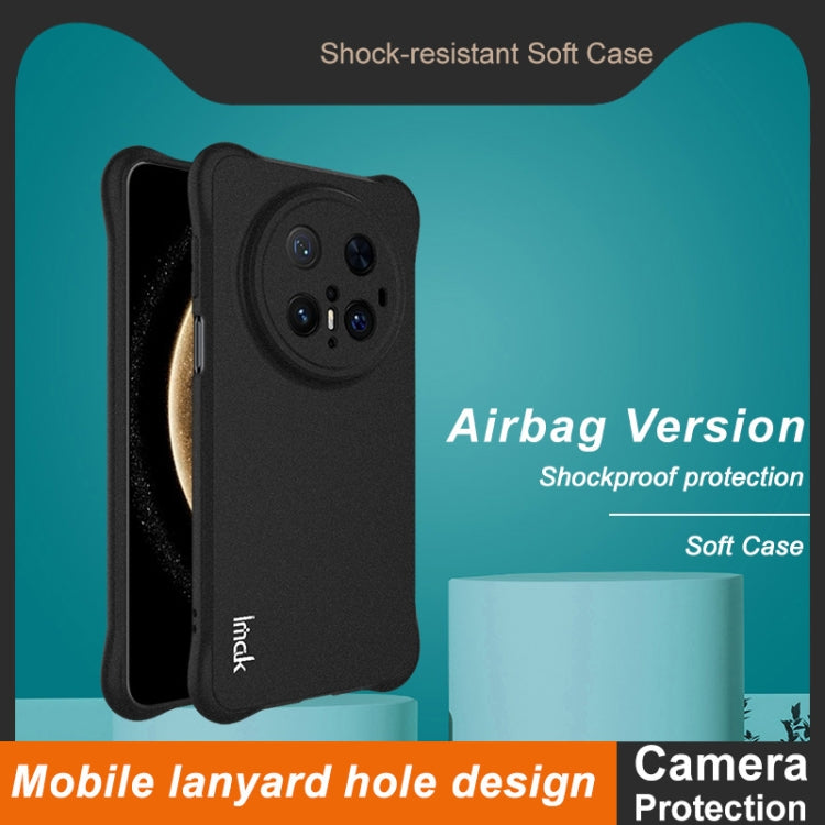 For Huawei Mate 70 Pro+ / 70 Pro imak Shockproof Airbag TPU Phone Case(Matte Black) by imak