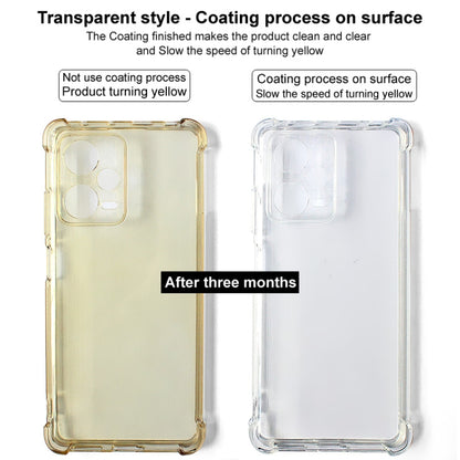 For Huawei Mate 70 imak Shockproof Airbag TPU Phone Case(Transparent Black) by imak