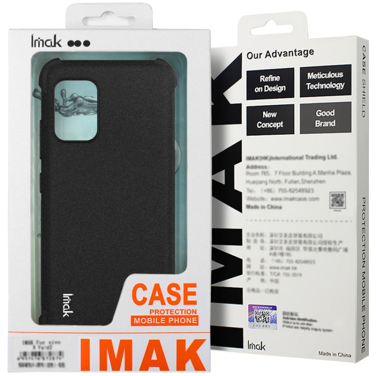For Huawei Mate 70 imak Shockproof Airbag TPU Phone Case(Matte Black) by imak