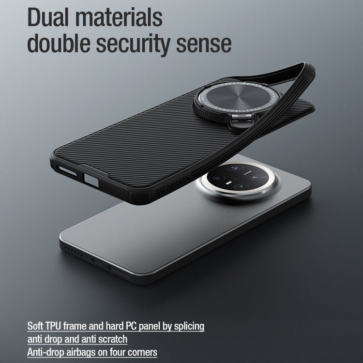 For Huawei Mate 70 Pro / 70 Pro+ NILLKIN CamShield Prop MagSafe Magnetic PC Phone Case(Black) by NILLKIN