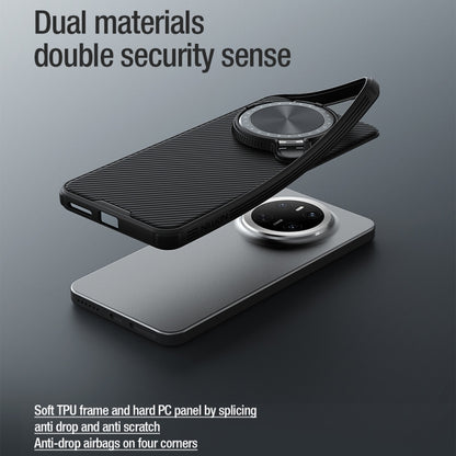 For Huawei Mate 70 NILLKIN CamShield Prop MagSafe Magnetic PC Phone Case(Black) by NILLKIN