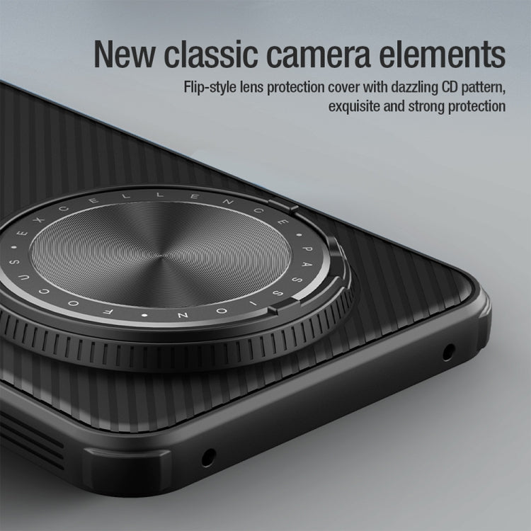 For Huawei Mate 70 NILLKIN CamShield Prop MagSafe Magnetic PC Phone Case(Black) by NILLKIN