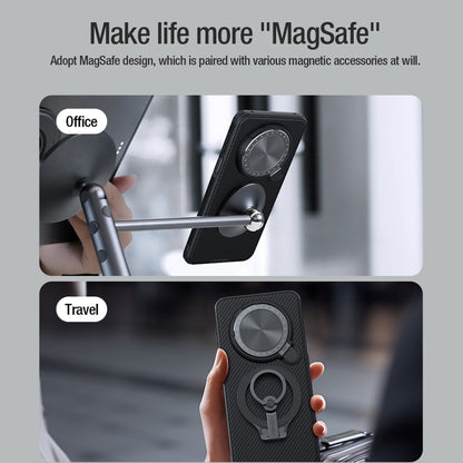 For Huawei Mate 70 NILLKIN CamShield Prop MagSafe Magnetic PC Phone Case(Black) by NILLKIN