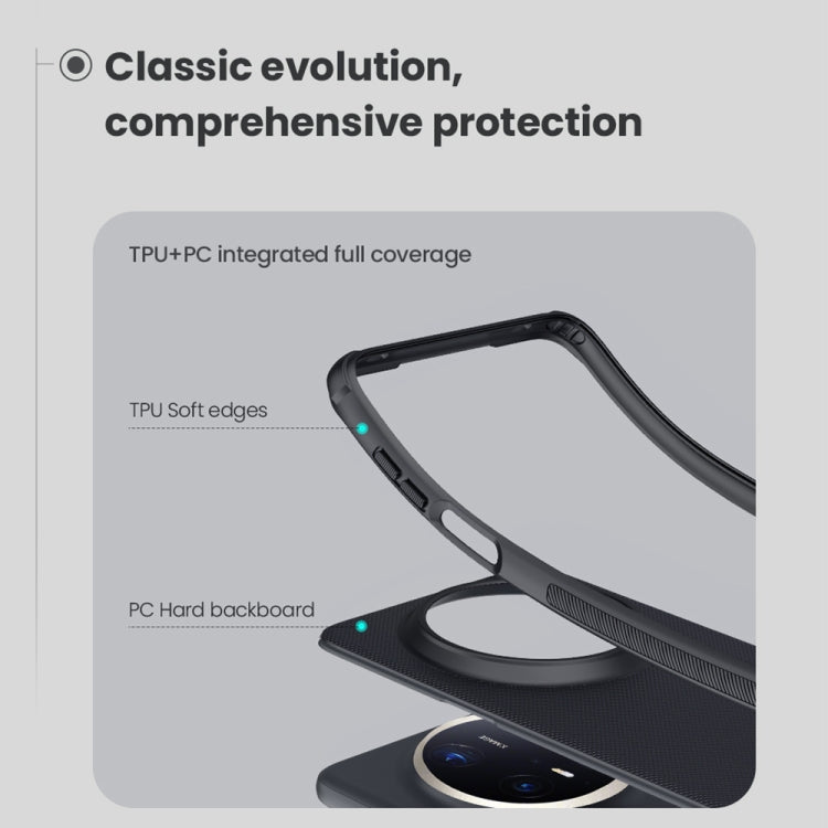 For Huawei Mate 70 Pro / 70 Pro+ NILLKIN Frosted Shield Pro PC + TPU Phone Case(Black) by NILLKIN