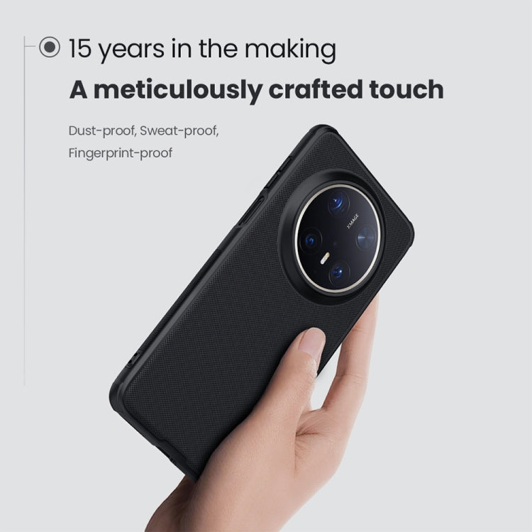 For Huawei Mate 70 Pro / 70 Pro+ NILLKIN Frosted Shield Pro Magnetic Magsafe Phone Case(Black) by NILLKIN