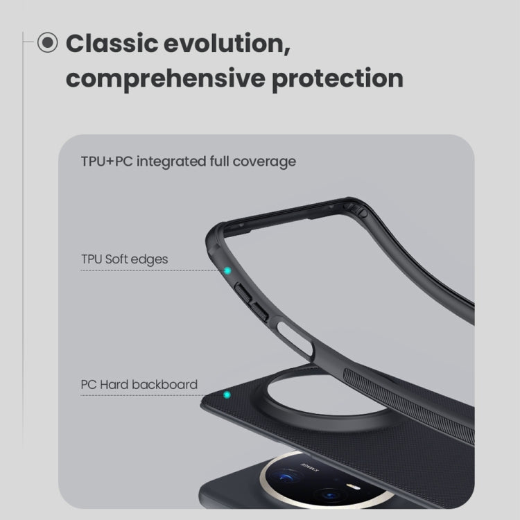 For Huawei Mate 70 Pro / 70 Pro+ NILLKIN Frosted Shield Pro Magnetic Magsafe Phone Case(Black) by NILLKIN