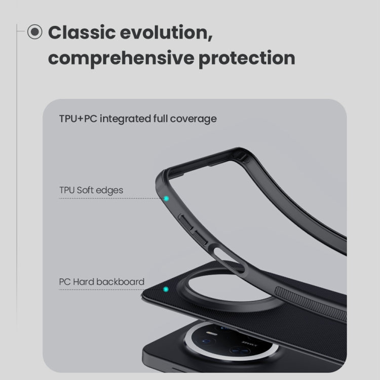 For Huawei Mate 70 NILLKIN Frosted Shield Pro Magnetic Magsafe Phone Case(Black) by NILLKIN