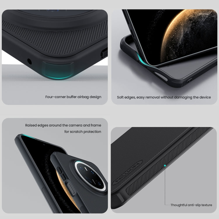 For Huawei Mate 70 NILLKIN Frosted Shield Pro Magnetic Magsafe Phone Case(Black) by NILLKIN