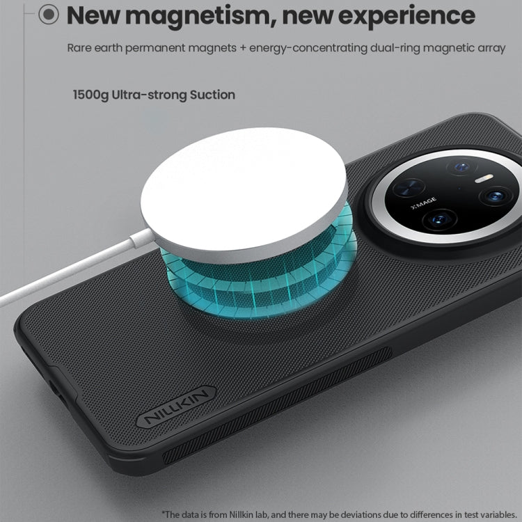 For Huawei Mate 70 NILLKIN Frosted Shield Pro Magnetic Magsafe Phone Case(Black) by NILLKIN