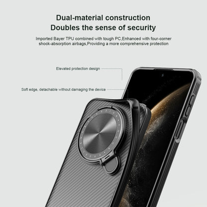 For Huawei Mate 70 NILLKIN CamShield Prop Translucent PC Phone Case(Black) by NILLKIN