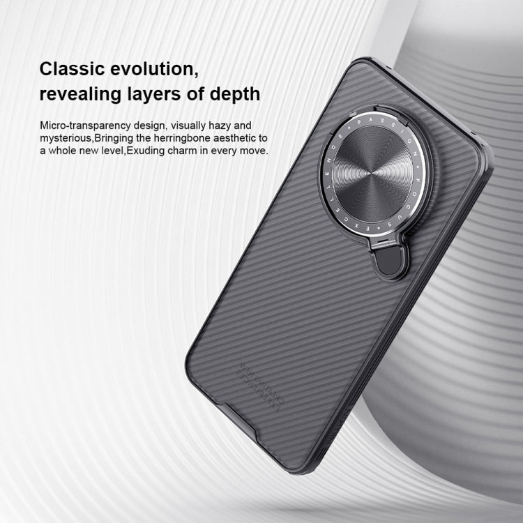 For Huawei Mate 70 NILLKIN CamShield Prop Translucent PC Phone Case(Black) by NILLKIN