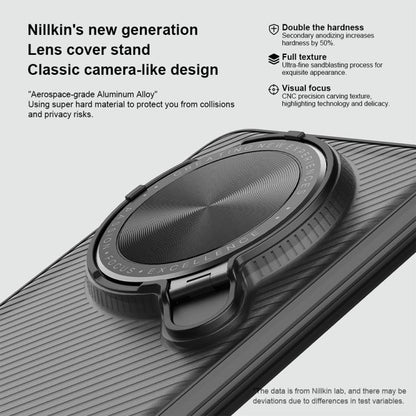 For Huawei Mate 70 Pro / 70 Pro+ NILLKIN CamShield Prop Translucent PC Phone Case(Black) by NILLKIN