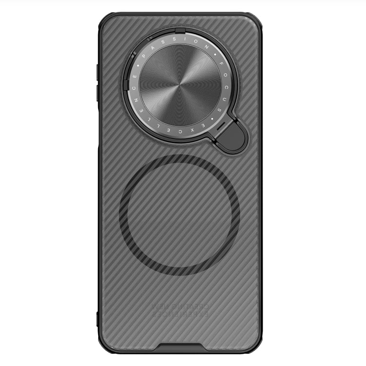 For Huawei Mate 70 NILLKIN CamShield Prop MagSafe Magnetic Translucent PC Phone Case(Black) by NILLKIN