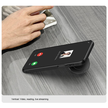 For Huawei Mate 70 NILLKIN CamShield Prop MagSafe Magnetic Translucent PC Phone Case(Black) by NILLKIN