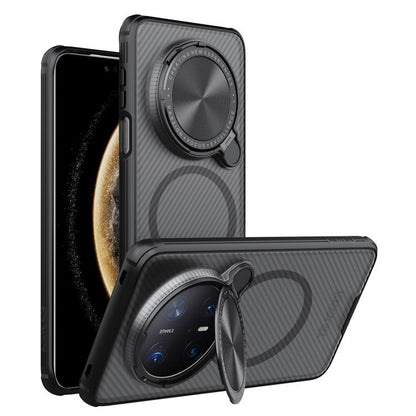 For Huawei Mate 70 Pro / 70 Pro+ NILLKIN CamShield Prop MagSafe Magnetic Translucent PC Phone Case(Black) by NILLKIN