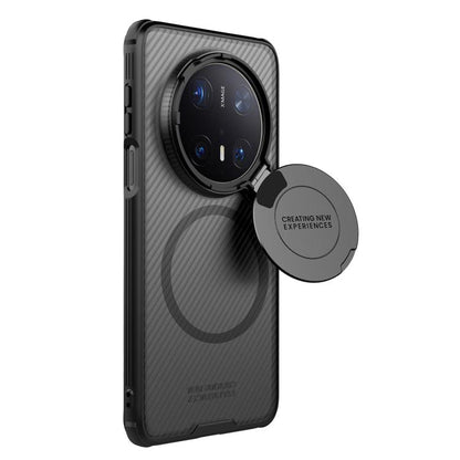 For Huawei Mate 70 Pro / 70 Pro+ NILLKIN CamShield Prop MagSafe Magnetic Translucent PC Phone Case(Black) by NILLKIN