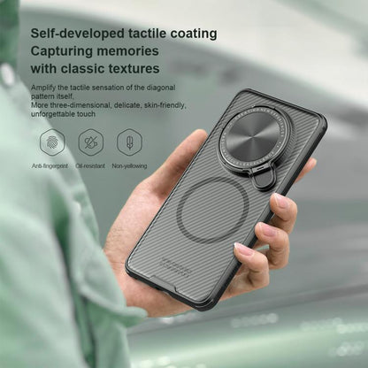 For Huawei Mate 70 Pro / 70 Pro+ NILLKIN CamShield Prop MagSafe Magnetic Translucent PC Phone Case(Black) by NILLKIN