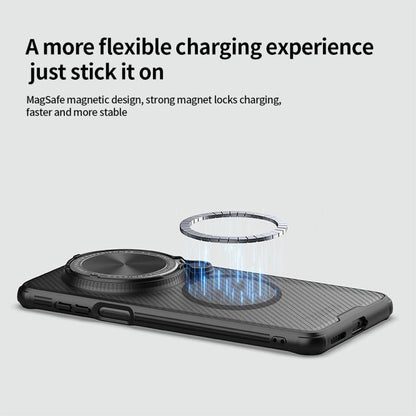 For Huawei Mate 70 Pro / 70 Pro+ NILLKIN CamShield Prop MagSafe Magnetic Translucent PC Phone Case(Black) by NILLKIN