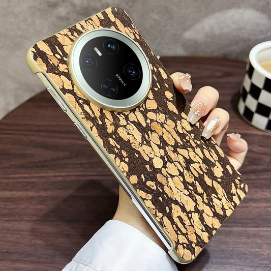 For Huawei Mate 70 Denior A18 Paint MagSafe Phone Case(Black Grain) by Denior