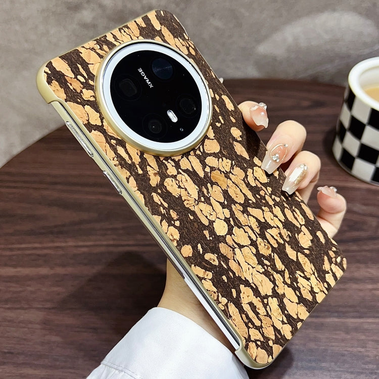 For Huawei Mate 70 Pro / 70 Pro+ Denior A18 Paint MagSafe Phone Case(Black Grain) by Denior