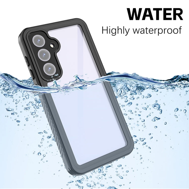 For Samsung Galaxy S24 FE 5G RedPepper Shockproof IP68 Waterproof PC Hybrid TPU Phone Case(Black) by RedPepper