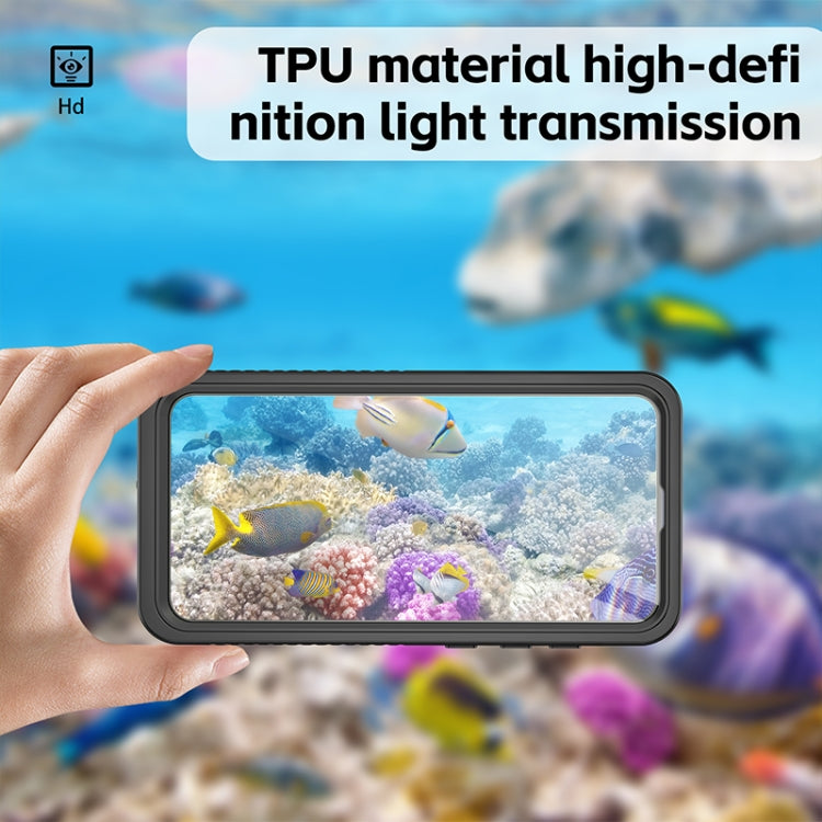 For Samsung Galaxy S24 FE 5G RedPepper Shockproof IP68 Waterproof PC Hybrid TPU Phone Case(Black) by RedPepper