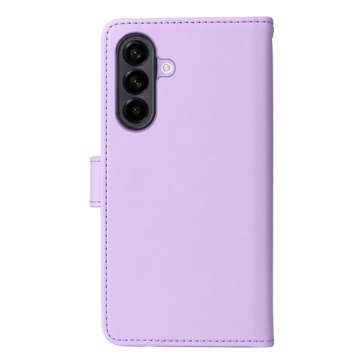 For Samsung Galaxy A56 5G BETOPNICE BN-005 2 in 1 Detachable Imitate Genuine Leather Phone Case(Light Purple) by BETOPNICE