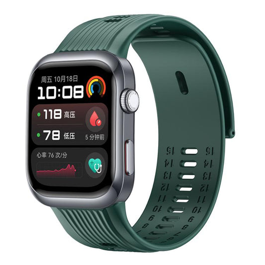 For Huawei Watch D2 Silicone Watch Band Wristband(Dark Green) by bashfashion