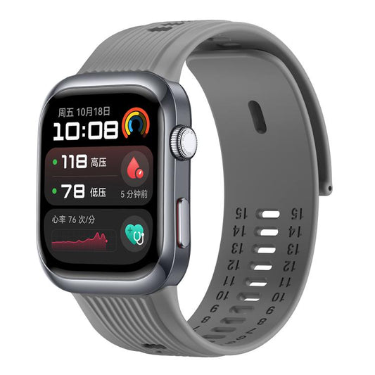 For Huawei Watch D2 Silicone Watch Band Wristband(Starry Gray) by bashfashion