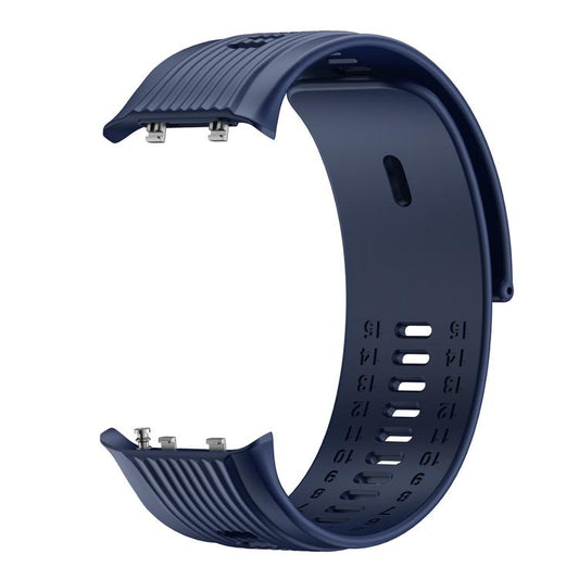 For Huawei Watch D2 Silicone Watch Band Wristband(Blue) by bashfashion