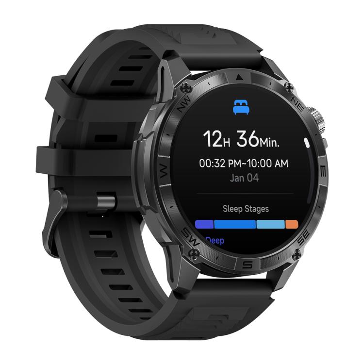 Zeblaze Stratos 2 Plus 1.43 inch Screen 3 ATM Health and Fitness GPS Smart Watch(Graphite Black) by Zeblaze