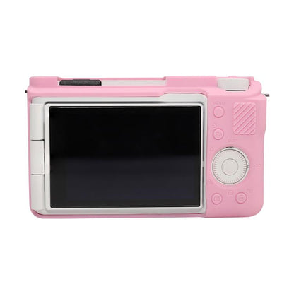 For Sony ZV-E10 II / ZV-E10M2 Glossy Soft Silicone Protective Case(Pink) by bashfashion