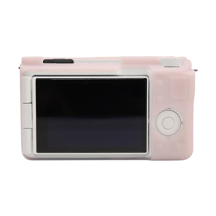 For Sony ZV-E10 II / ZV-E10M2 Glossy Soft Silicone Protective Case(Jelly Pink) by bashfashion