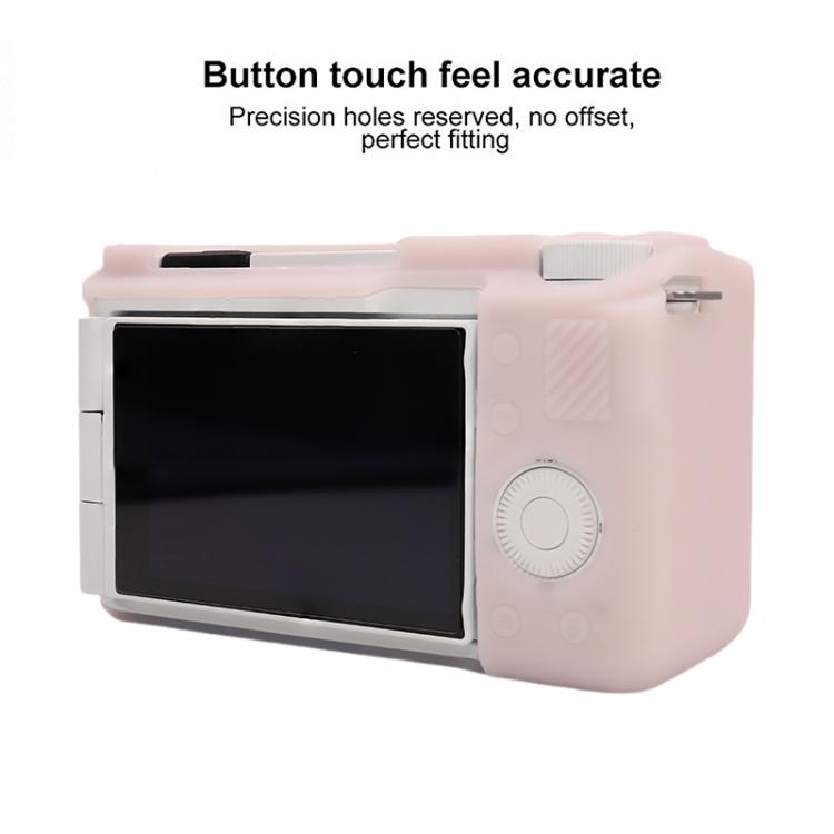 For Sony ZV-E10 II / ZV-E10M2 Glossy Soft Silicone Protective Case(Jelly Pink) by bashfashion