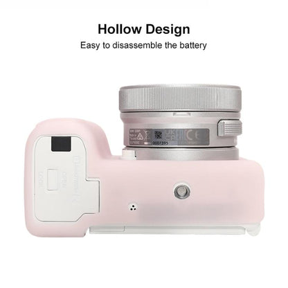 For Sony ZV-E10 II / ZV-E10M2 Glossy Soft Silicone Protective Case(Jelly Pink) by bashfashion
