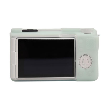 For Sony ZV-E10 II / ZV-E10M2 Glossy Soft Silicone Protective Case(Jelly Green) by bashfashion