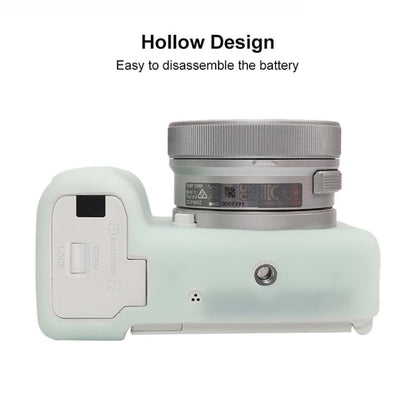 For Sony ZV-E10 II / ZV-E10M2 Glossy Soft Silicone Protective Case(Jelly Green) by bashfashion