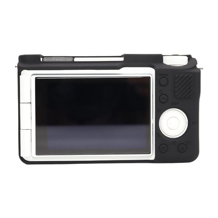 For Sony ZV-E10 II / ZV-E10M2 Glossy Soft Silicone Protective Case(Black) by bashfashion