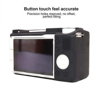 For Sony ZV-E10 II / ZV-E10M2 Glossy Soft Silicone Protective Case(Black) by bashfashion