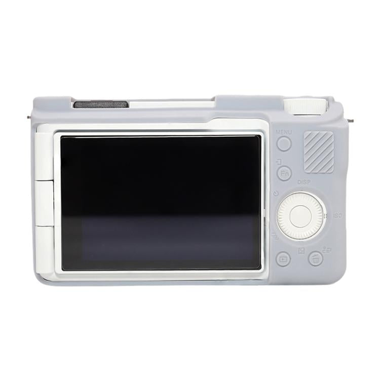 For Sony ZV-E10 II / ZV-E10M2 Glossy Soft Silicone Protective Case(Grey) by bashfashion