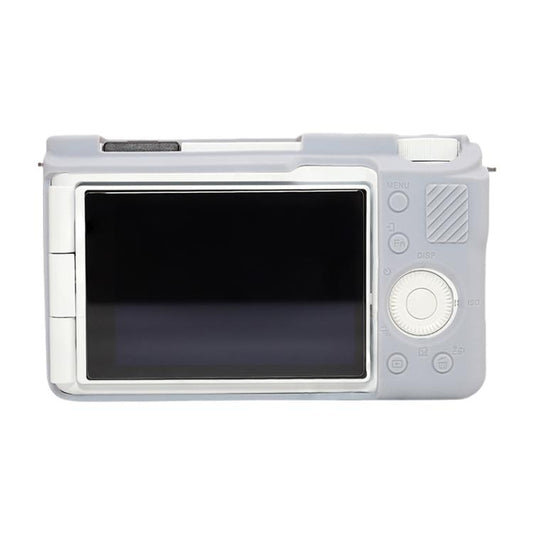 For Sony ZV-E10 II / ZV-E10M2 Glossy Soft Silicone Protective Case(Grey) by bashfashion