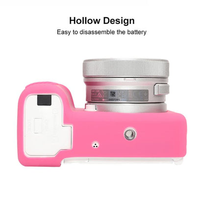 For Sony ZV-E10 II / ZV-E10M2 Glossy Soft Silicone Protective Case(Rose Red) by bashfashion