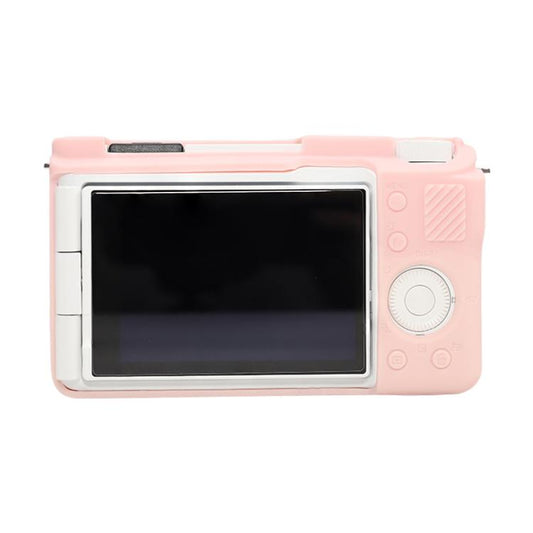 For Sony ZV-E10 II / ZV-E10M2 Glossy Soft Silicone Protective Case(Sweet Smoke Pink) by bashfashion