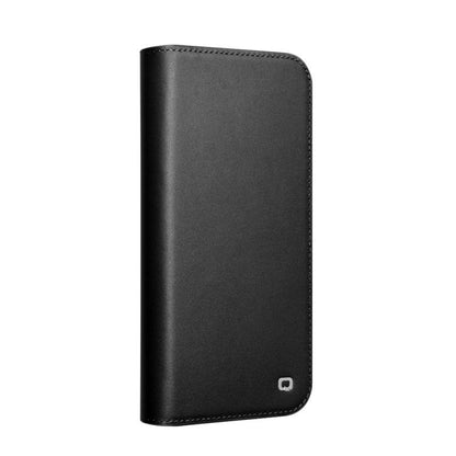 For iPhone 16 Pro QIALINO Classic Gen2 Genuine Leather Phone Case(Black) by QIALINO