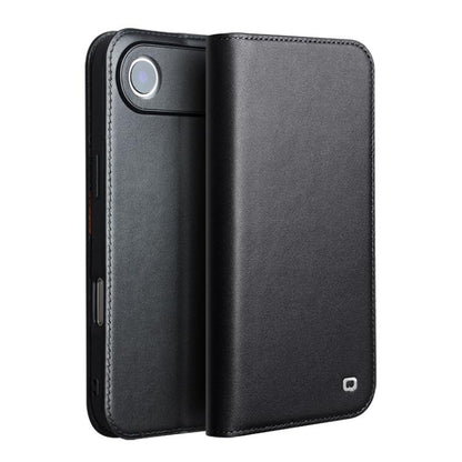For iPhone Air QIALINO Classic Gen2 Genuine Leather Phone Case(Black) by QIALINO