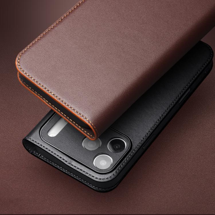 For iPhone Air QIALINO Classic Gen2 Genuine Leather Phone Case(Black) by QIALINO