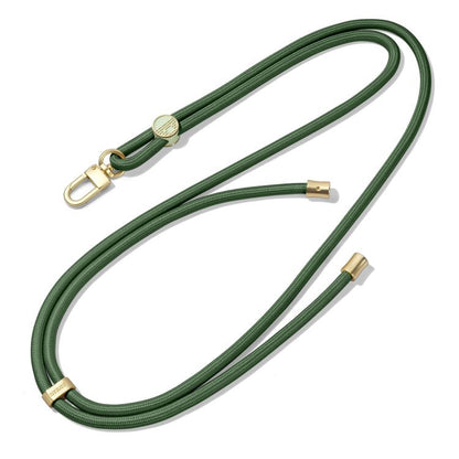 DUX DUCIS Garden Series Tile Pattern Adjustable Crossbody Phone Lanyard(Army Green) by DUX DUCIS