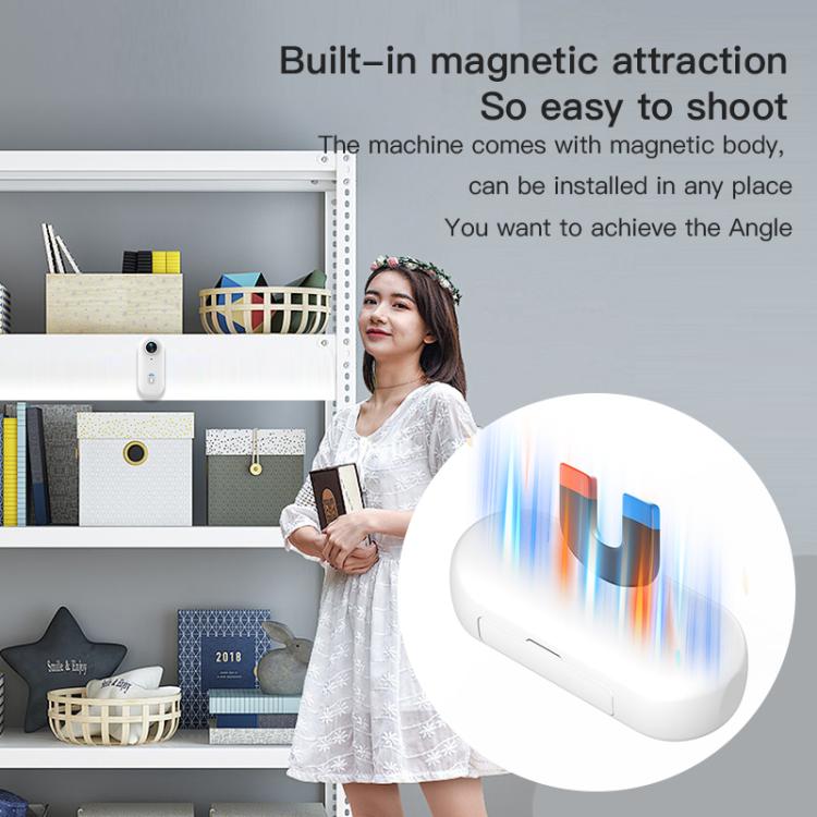 H88 4K Thumb Sports Camera Mini WiFi Camera, Specification:Simple Version(Black) by bashfashion